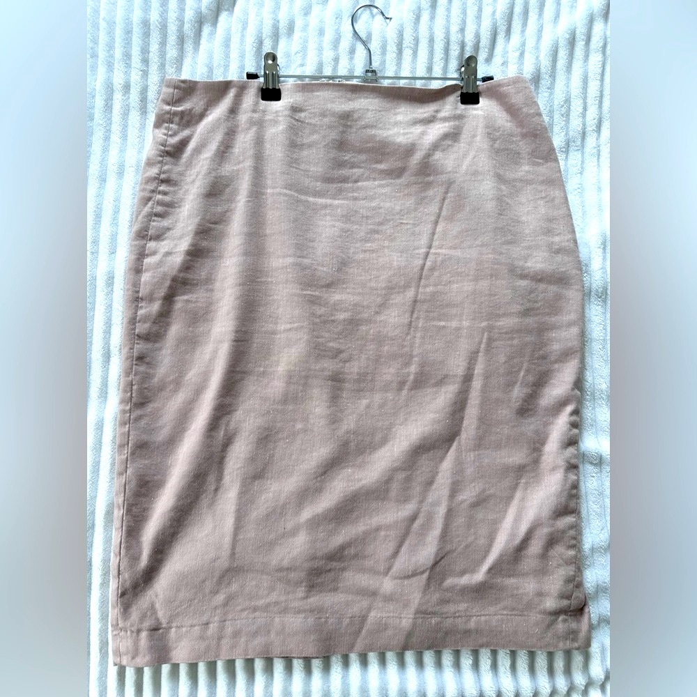 Express | Pink Pencil Skirt Midi-Length